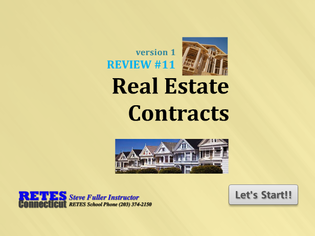 RETES - Real Estate School CT - Chapter Two